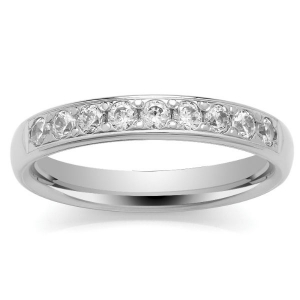 Grain Set Diamond Wedding Rings